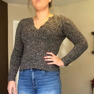 Long sleeve sweater shirt